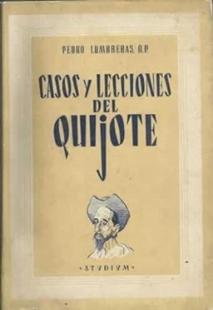 Imagen del vendedor de Casos y lecciones del Quijote a la venta por Librera Cajn Desastre
