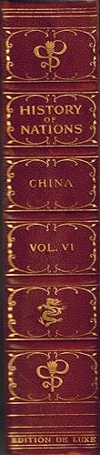 Imagen del vendedor de China with Special Article, Late Events and Present Conditions By Jeremiah W. Jenks (Volume VI in THE HISTORY OF NATIONS Series) a la venta por UHR Books