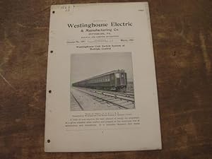 Westinghouse Unit Switch System of Multiple Control. Circular No. 1091