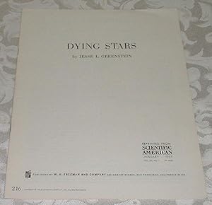 Dying Stars (reprinted from Scientific American January 1959 Vol. 200 No. 1 Pp 46 - 53 )