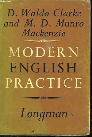 Seller image for MODERN ENGLISH PRACTICE. EXERCISES IN ENGLISH FOR FOREIGN STUDENTS. TEXTE EN ANGLAIS. for sale by Le-Livre