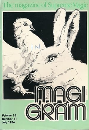Seller image for The Magigram. Volume 18 No. 11. July 1986 for sale by Barter Books Ltd