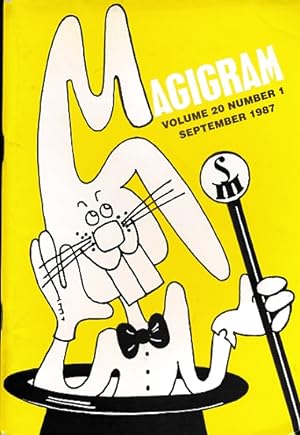 Seller image for The Magigram. Volume 20 No. 1. September 1987 for sale by Barter Books Ltd