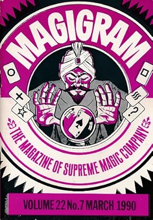 Seller image for The Magigram. Volume 22 No. 7. March 1990 for sale by Barter Books Ltd