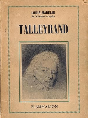 Image du vendeur pour Talleyrand mis en vente par Eratoclio
