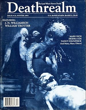 Bild des Verkufers fr Deathrealm: The Land Where Horror Dwells. #20, Winter, 93-94 zum Verkauf von Dorley House Books, Inc.
