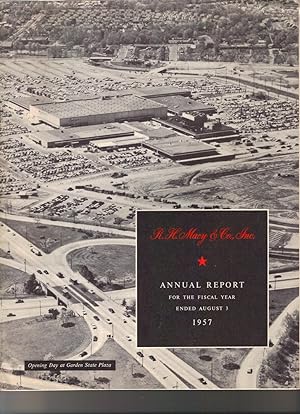 R.H. Macy & Co., Inc. Annual Report for the Fiscal Year Ended August 3, 1957