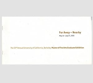 Imagen del vendedor de Far Away-Nearby (Exhibition Booklet) a la venta por Diatrope Books