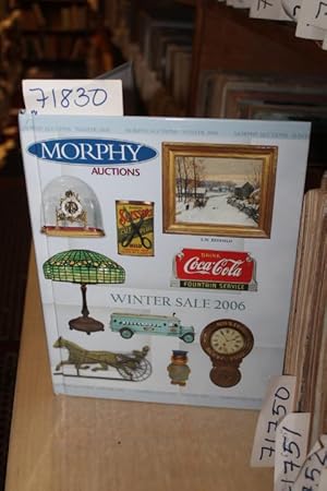 Immagine del venditore per Morphy Auctions Winter Sale 2006 venduto da Princeton Antiques Bookshop