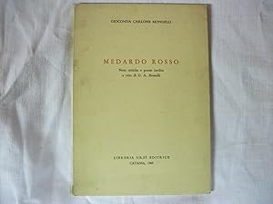 Immagine del venditore per Medardo Rosso venduto da Antonio Pennasilico