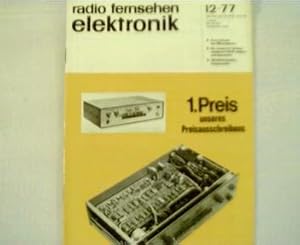 radio fernsehen elektronik, 12 / 1977, Zeitschrift,
