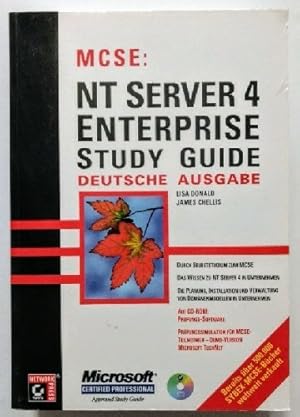 Bild des Verkufers fr MCSE, m. CD-ROMs, NT Server 4 Enterprise Study Guide. zum Verkauf von KULTur-Antiquariat