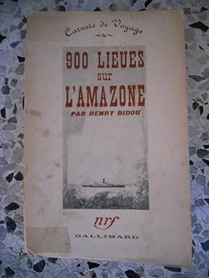 Seller image for 900 lieues sur l'Amazone for sale by Frederic Delbos