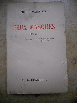 Seller image for Feux masques for sale by Frederic Delbos