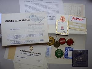 Führende Spezialfabrik in Deutschland für geprägte Etiketten und Siegelmarken, geprägte Briefköpf...