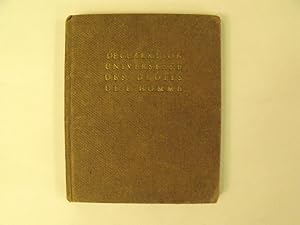 Declaration universelle des droits de l'homme, adoptee le 10 Decembre 1948 en seance pleniere par...