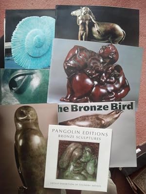 Seller image for Gallery Pangolin Foundry Exhibition catalogues - 1993 The Bronze Bird 1994, 1995, 1996, 1997, 1998 Pangolin Editions Group Exhibition catalogue for sale by Your Book Soon