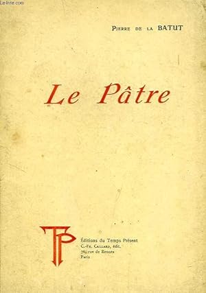 Seller image for LE PATRE, 1 ACTE EN PROSE for sale by Le-Livre