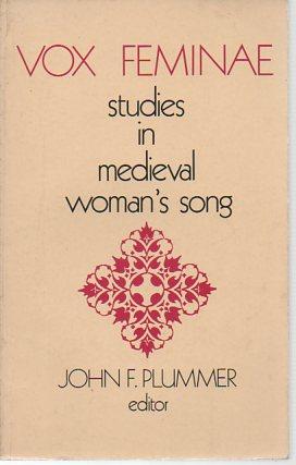 Seller image for Vox Feminae: Studies in Medieval Woman's Song for sale by Bookfeathers, LLC