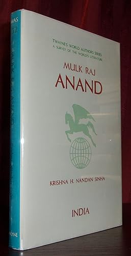Seller image for MULK RAJ ANAND for sale by BOOKFELLOWS Fine Books, ABAA