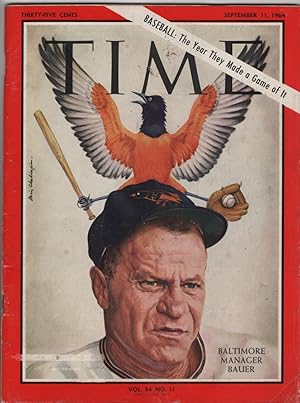 Time Magazine September 11, 1964 [Hank Bauer]