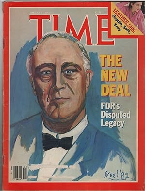 Seller image for Time Magazine February 1, 1982 [Franklin Roosevelt] for sale by Sweet Beagle Books