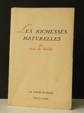 LES RICHESSES NATURELLES.