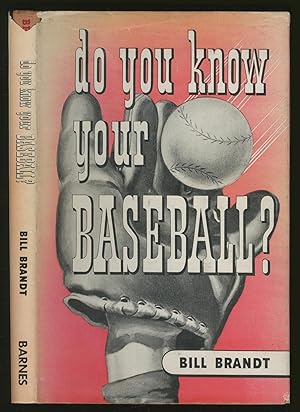 Bild des Verkufers fr Do You Know Your Baseball zum Verkauf von Between the Covers-Rare Books, Inc. ABAA