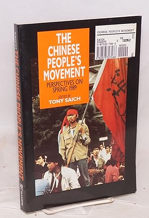 Imagen del vendedor de The Chinese people's movement; perspectives on Spring 1989 a la venta por Bolerium Books Inc.