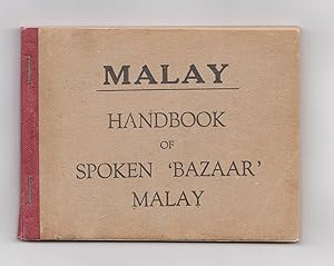 Bild des Verkufers fr A Handbook of Spoken 'Bazaar' Malay zum Verkauf von Michael Treloar Booksellers ANZAAB/ILAB