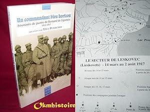 UN COMMANDANT BLEU HORIZON . Souvenirs de guerre de Bernard de Ligonnès . 1914-1917 .