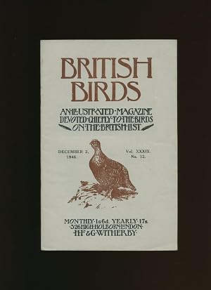 Imagen del vendedor de British Birds: An Illustrated Magazine Devoted Chiefly to the Birds on the British List [1] a la venta por Little Stour Books PBFA Member