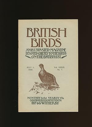 Imagen del vendedor de British Birds: An Illustrated Magazine Devoted Chiefly to the Birds on the British List [3] a la venta por Little Stour Books PBFA Member