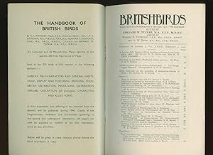 Imagen del vendedor de British Birds: An Illustrated Magazine Devoted Chiefly to the Birds on the British List [8] a la venta por Little Stour Books PBFA Member