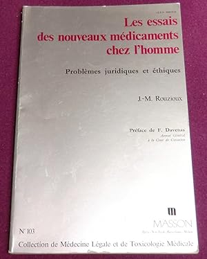 Image du vendeur pour LES ESSAIS DES NOUVEAUX MEDICAMENTS CHEZ L'HOMME - Problmes juridiques et thiques mis en vente par LE BOUQUINISTE