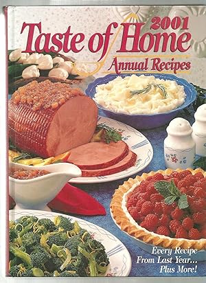 Bild des Verkufers fr Taste of Home 2001 annual recipes zum Verkauf von ODDS & ENDS BOOKS