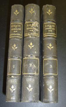 Cours d'Homelies sur les Evangiles des Dimanches de l'Annee. Three Volume Set.