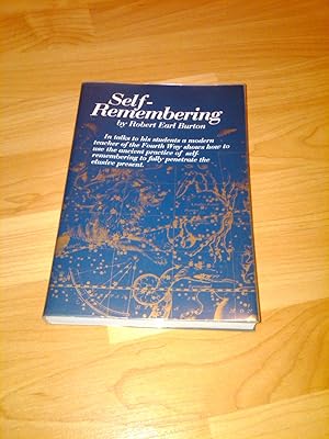 Seller image for Self-Remembering: A Teacher's Thoughts for sale by H&G Antiquarian Books