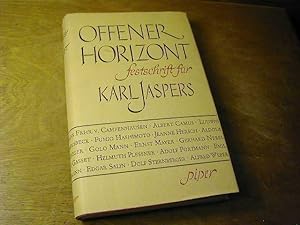 Bild des Verkufers fr Offener Horizont - Festschrift fr Karl Jaspers zum 70. Geburtstag 23. Febraur 1953 zum Verkauf von Antiquariat Fuchseck