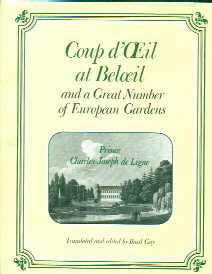 Seller image for Coup d'Oeil at Beloeil, and a Great Number of European Gardens for sale by Hyde Brothers, Booksellers