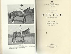 Image du vendeur pour Introduction to Riding and Stablecraft. mis en vente par Saintfield Antiques & Fine Books