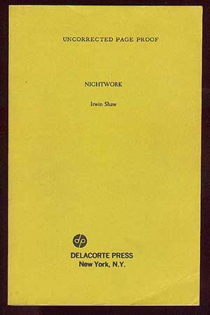 Bild des Verkufers fr Nightwork zum Verkauf von Between the Covers-Rare Books, Inc. ABAA