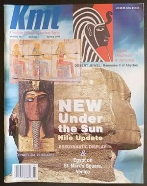 Imagen del vendedor de KMT Magazine: A Modern Journal of Ancient Egypt Volume 19 Number 1 Spring 2008 a la venta por Jeff Irwin Books