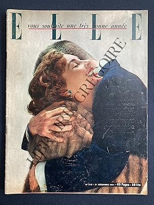 ELLE-N°318-31 DECEMBRE 1951