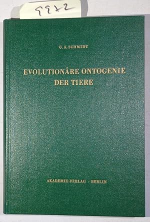 Seller image for Evolutionre Ontogenie Der Tiere for sale by Antiquariat Trger