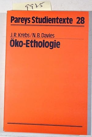Seller image for ko - Ethologie, Pareys Studientexte 28 for sale by Antiquariat Trger