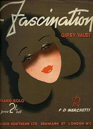 Seller image for Fascination Gipsy Valse: Piano Solo Sheet Music for sale by Little Stour Books PBFA Member