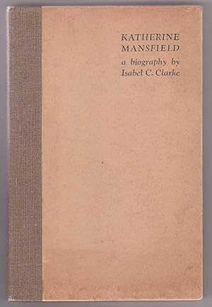 Bild des Verkufers fr Katherine Mansfield: A Biography zum Verkauf von Renaissance Books, ANZAAB / ILAB