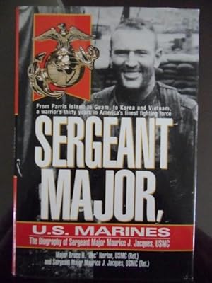 Seller image for Sergeant Major, U.S. Marines for sale by Dogs of War Booksellers