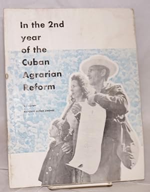 Imagen del vendedor de In the 2nd year of the Cuban agrarian reform; report to the People a la venta por Bolerium Books Inc.